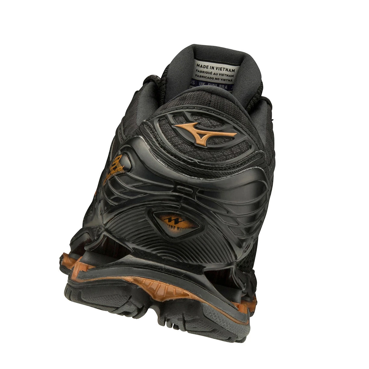 Zapatillas Running Mizuno Wave Prophecy 9 Hombre Black/Grey | YTX357148