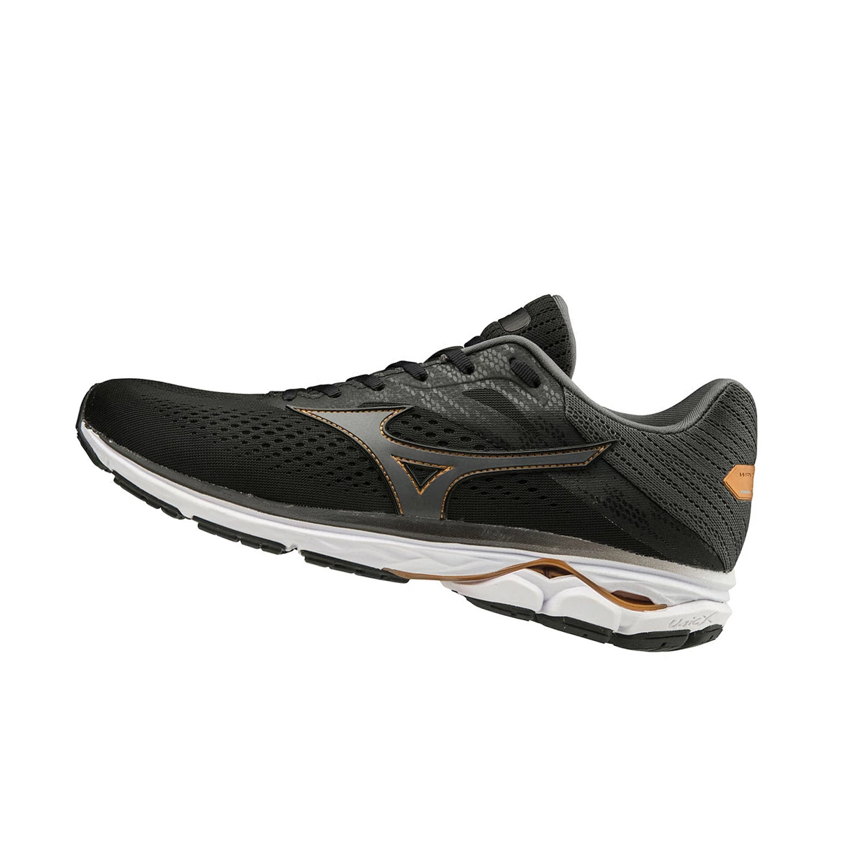 Zapatillas Running Mizuno Wave Rider 23 Hombre Black/Grey | IUO072846