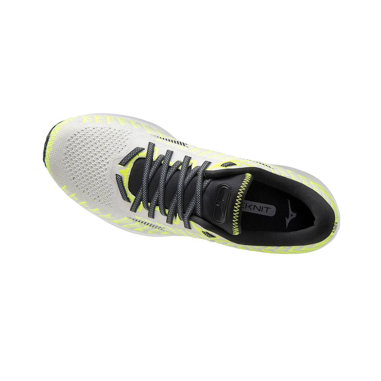 Zapatillas Running Mizuno Wave Rider 24 Waveknitﾙ Hombre White/Yellow | AZO194706