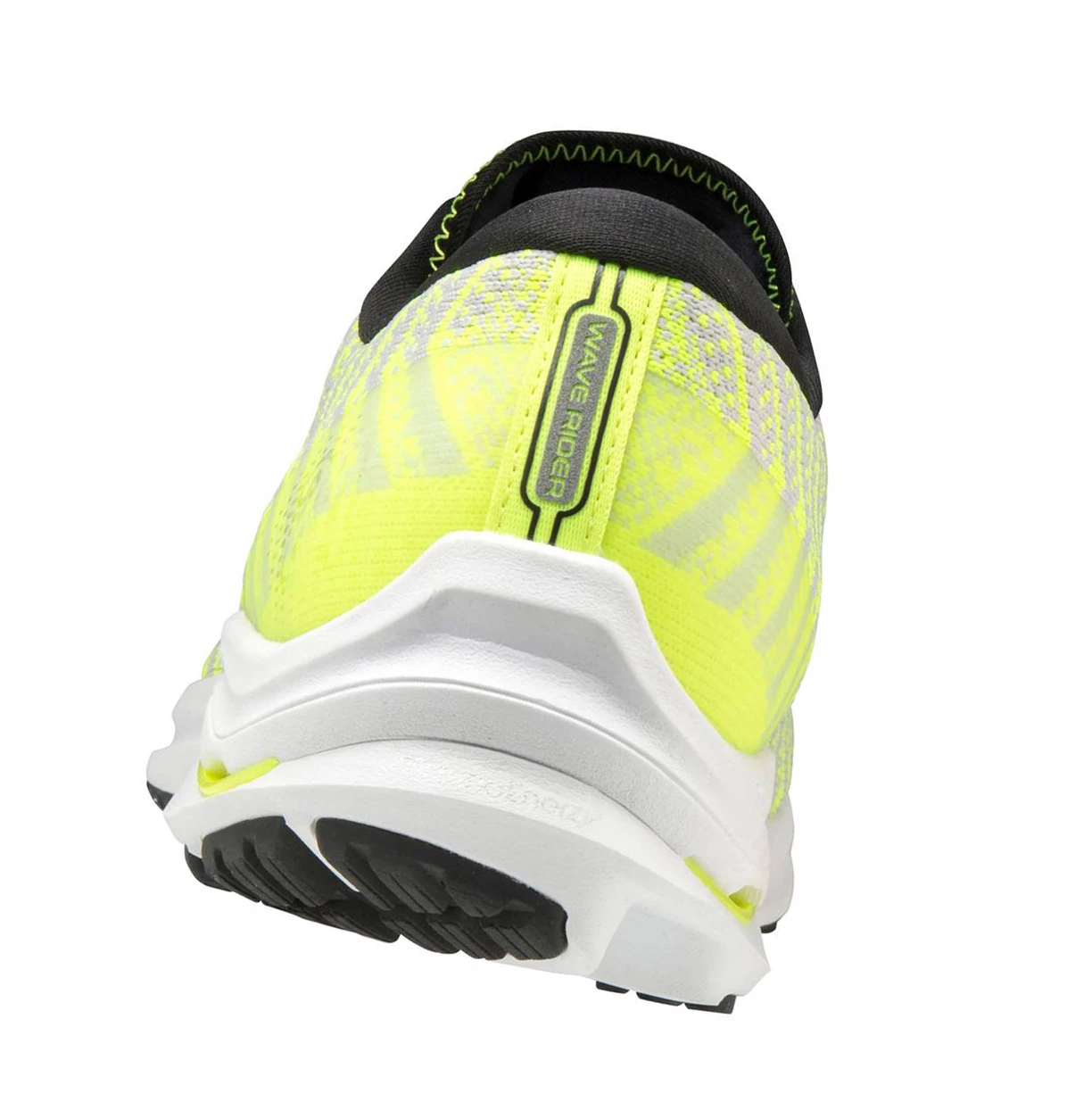 Zapatillas Running Mizuno Wave Rider 24 Waveknitﾙ Hombre White/Yellow | AZO194706