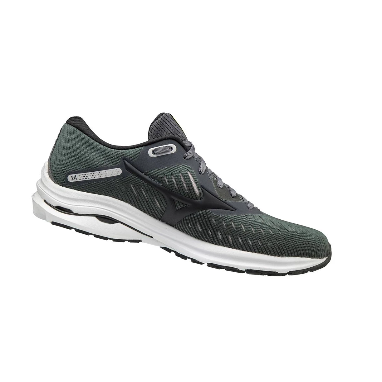 Zapatillas Running Mizuno Wave Rider 24 2e (Anchos) Hombre Verde Oscuro | DNY584107