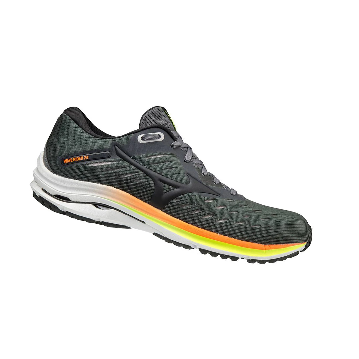 Zapatillas Running Mizuno Wave Rider 24 2e (Anchos) Hombre Verde Oscuro | DNY584107