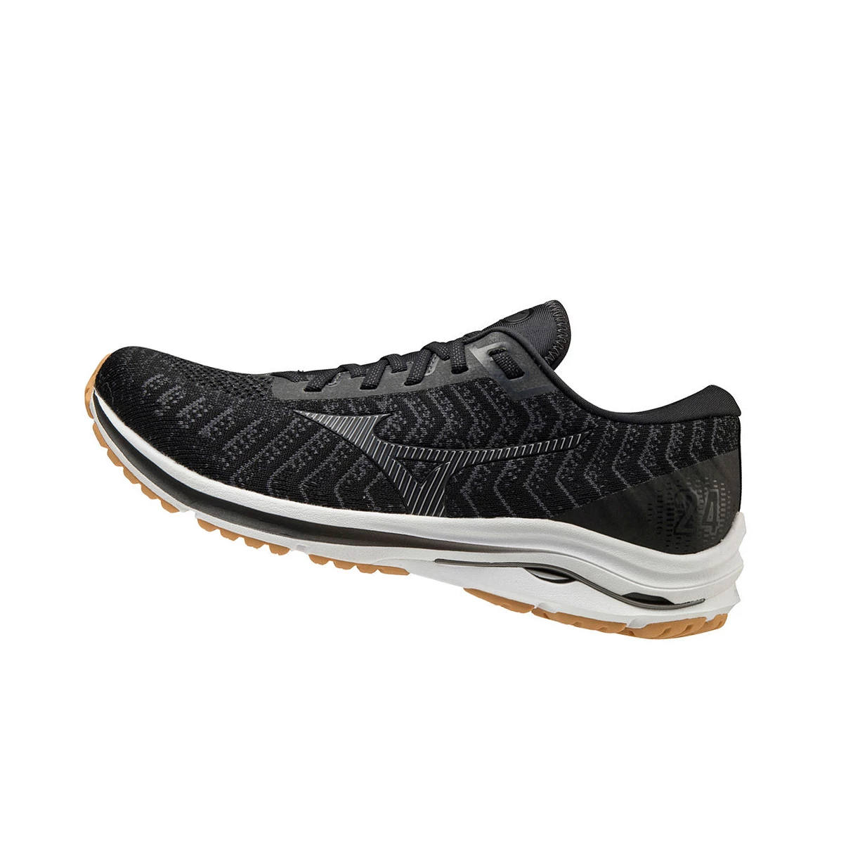 Zapatillas Running Mizuno Wave Rider 24 Waveknit Hombre Gris | FLW472051