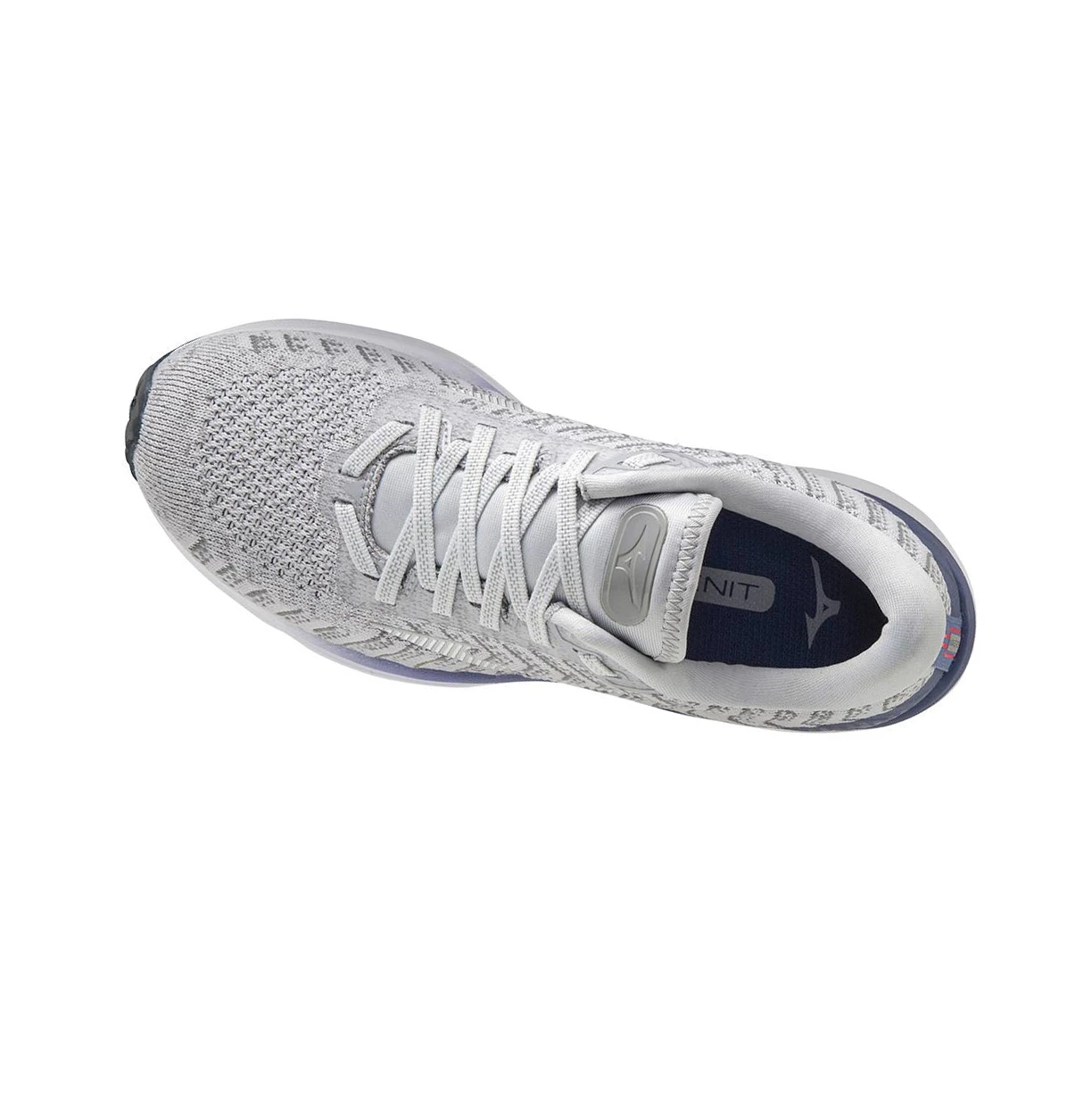 Zapatillas Running Mizuno Wave Rider 24 Waveknitﾙ Mujer Grey/White | IKR542301