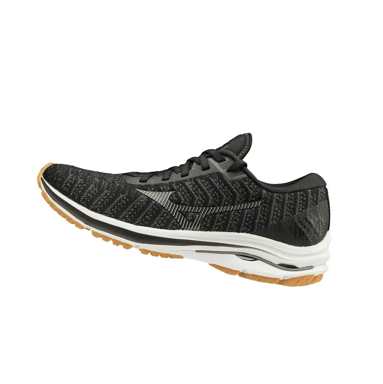 Zapatillas Running Mizuno Wave Rider 24 Waveknitﾙ D (Anchos) Mujer Gris | NKO210738