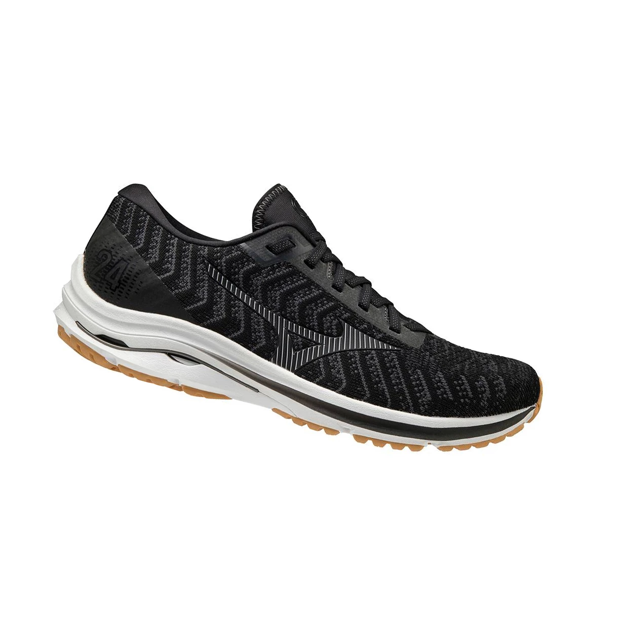 Zapatillas Running Mizuno Wave Rider 24 Waveknitﾙ 2e (Anchos) Hombre Gris | SVP460379