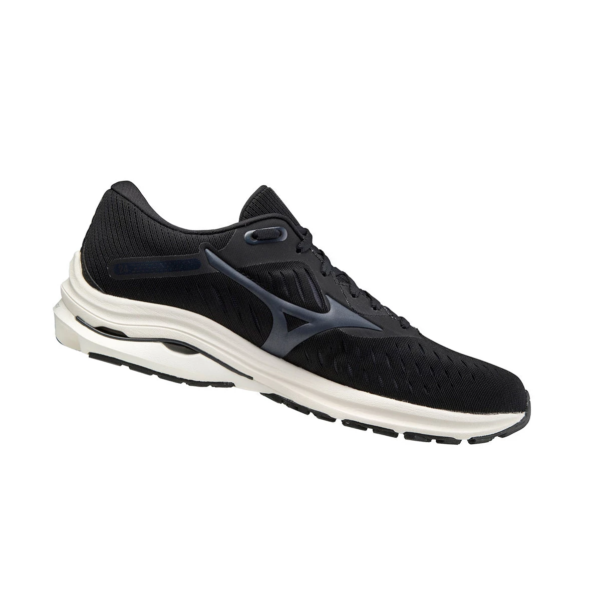 Zapatillas Running Mizuno Wave Rider 24 Hombre Black/Navy/white | TWY138749