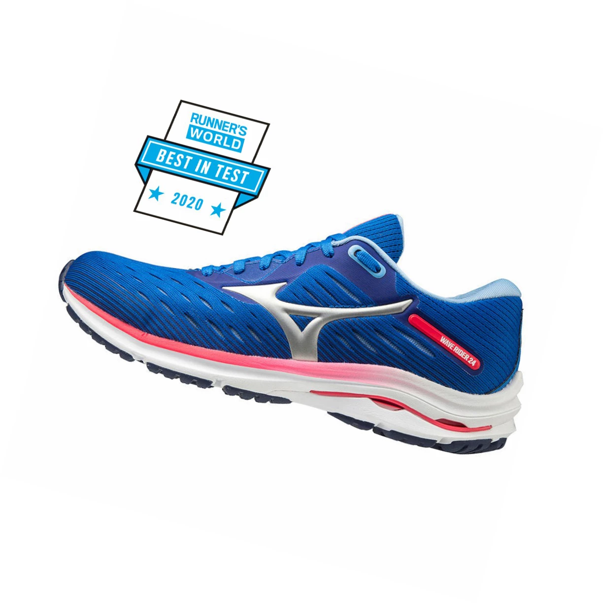 Zapatillas Running Mizuno Wave Rider 24 Mujer Rosas | UGQ569130