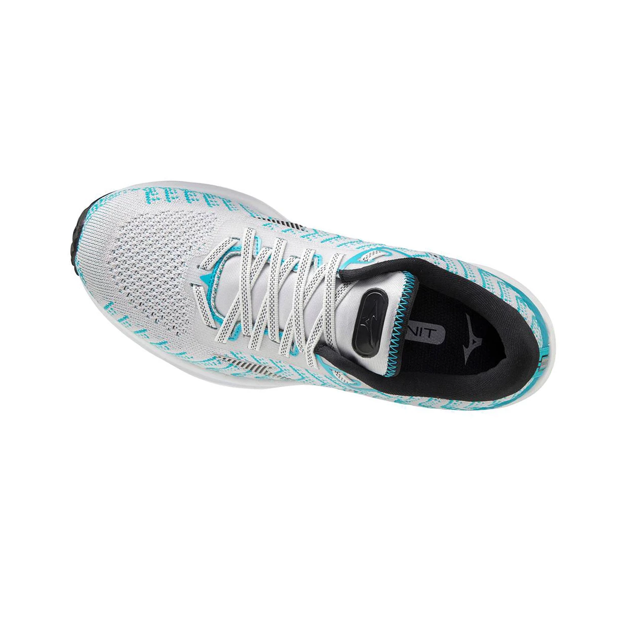 Zapatillas Running Mizuno Wave Rider 24 Waveknitﾙ Mujer White/Blue | VSE104573