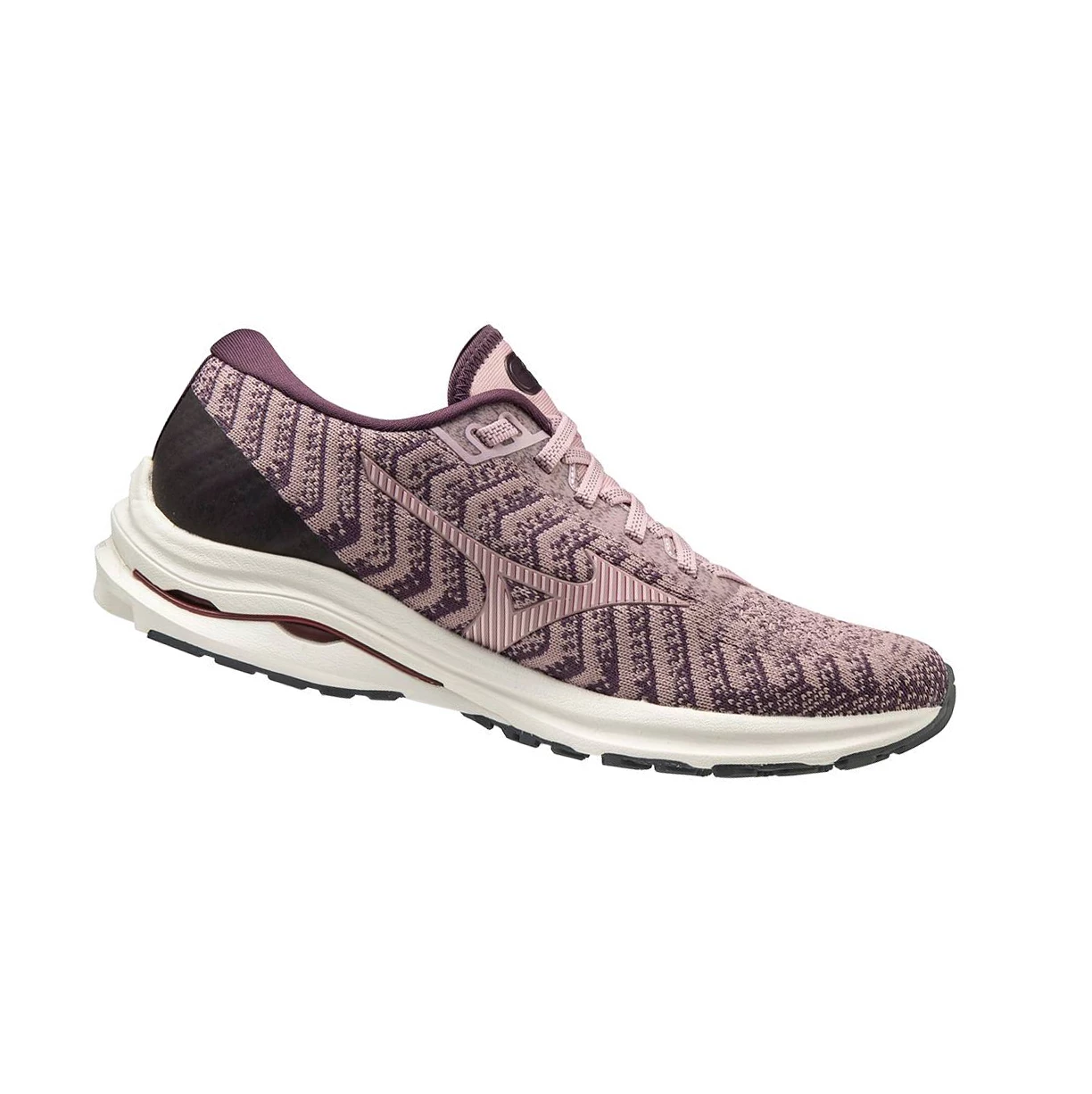 Zapatillas Running Mizuno Wave Rider 24 Waveknitﾙ Mujer Rosas | WRZ836140