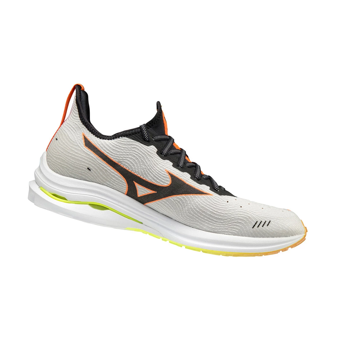 Zapatillas Running Mizuno Wave Rider Neo Hombre White/Black/Orange | MAW637590