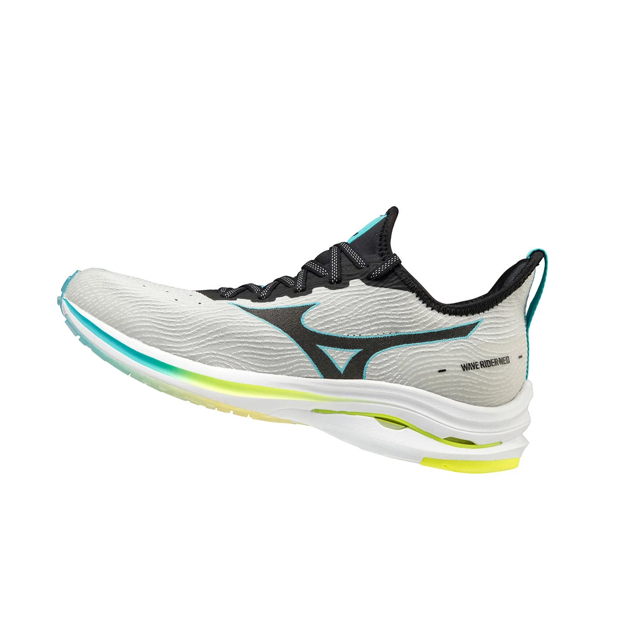 Zapatillas Running Mizuno Wave Rider Neo Mujer White/Black/Blue | NYZ419650