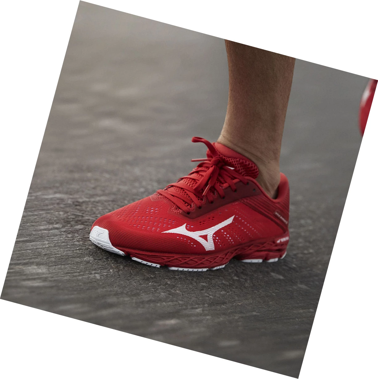 Zapatillas Running Mizuno Wave Shadow 3 Hombre Red/White | CVK649357