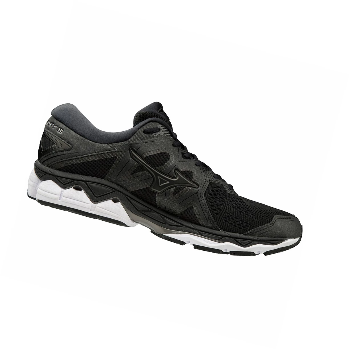 Zapatillas Running Mizuno Wave Sky 2 Hombre Black/Grey | AFR856124