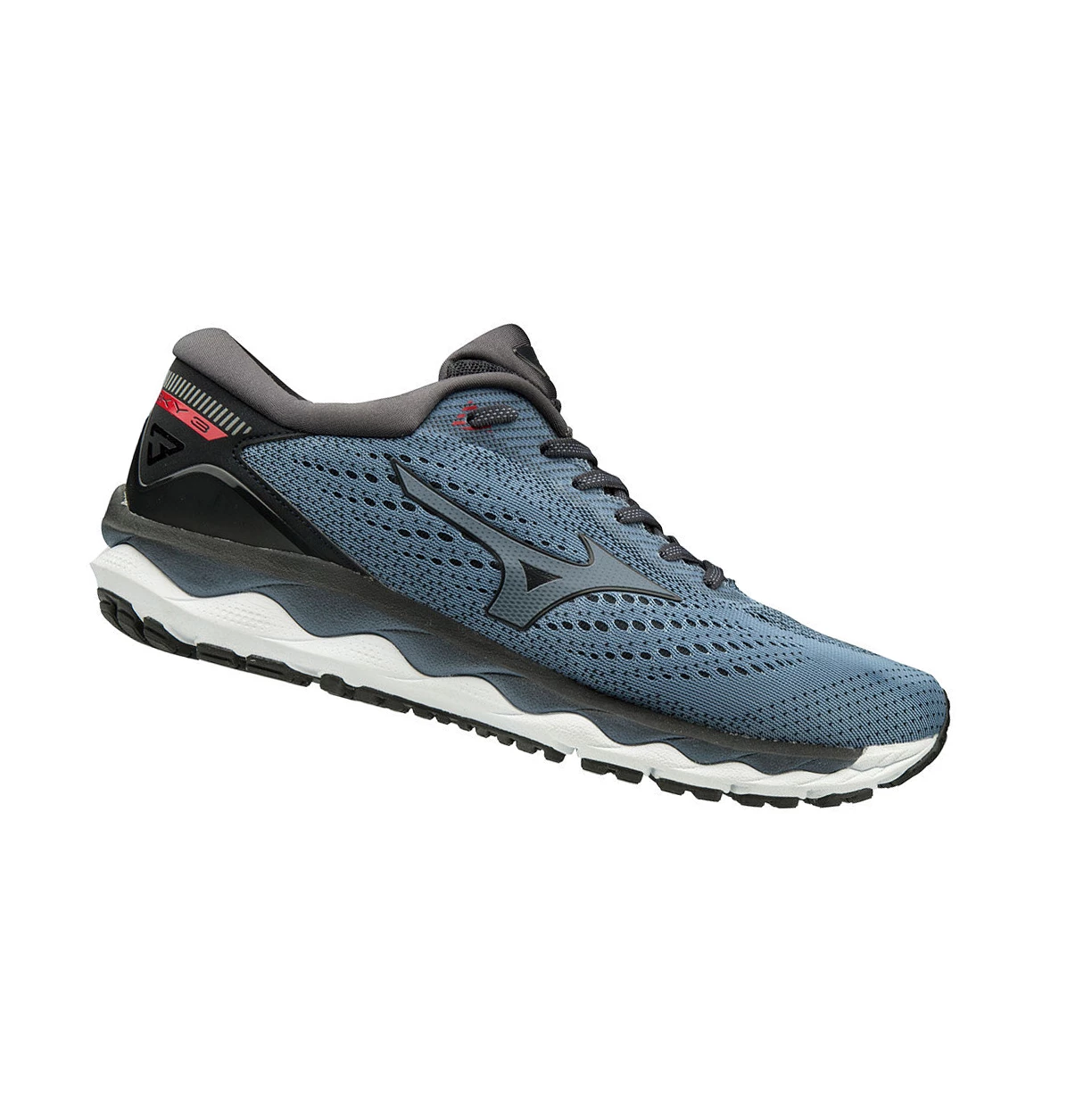 Zapatillas Running Mizuno Wave Sky 3 Hombre Grey/Pink | IRB746580