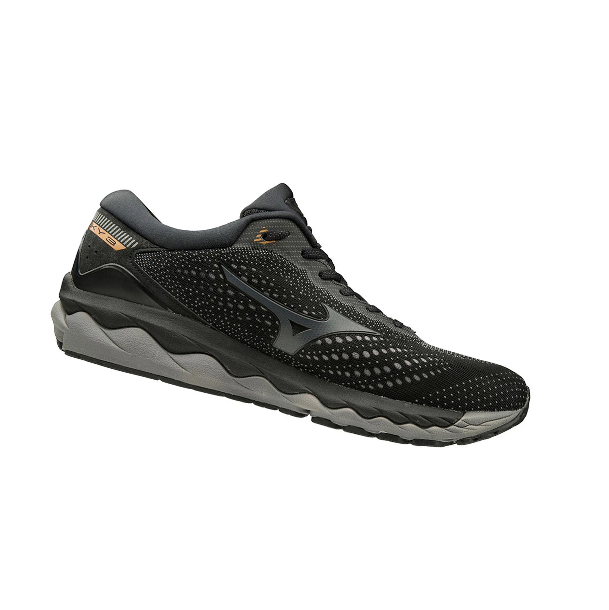 Zapatillas Running Mizuno Wave Sky 3 Hombre Black/Grey | PBX437560