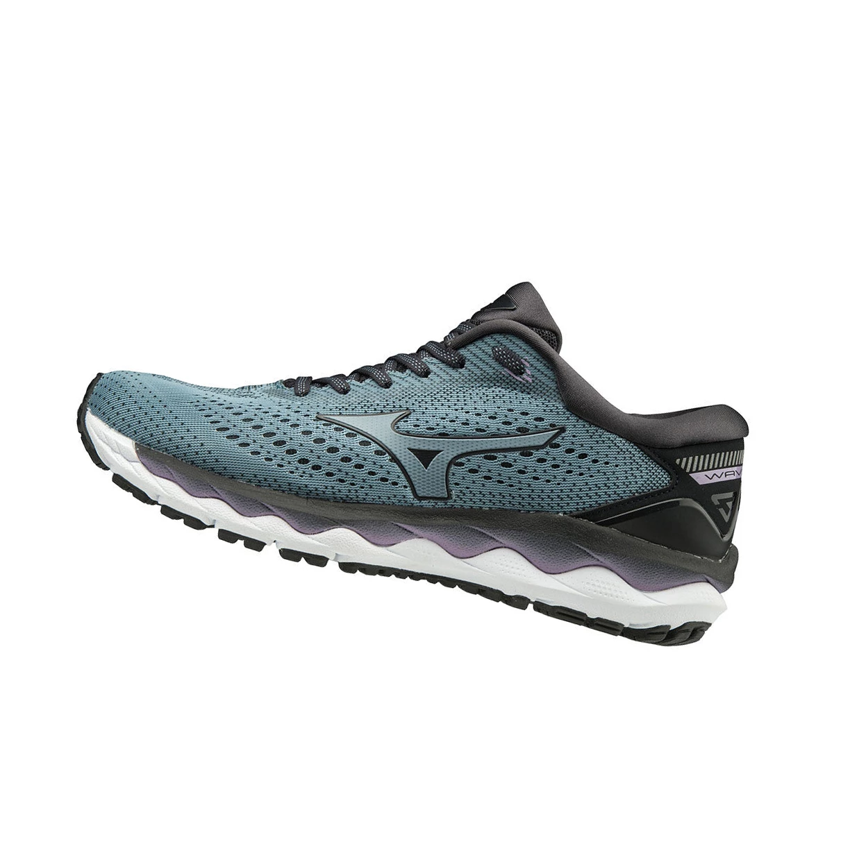 Zapatillas Running Mizuno Wave Sky 3 Mujer Blue/Black/Silver | RIG192706