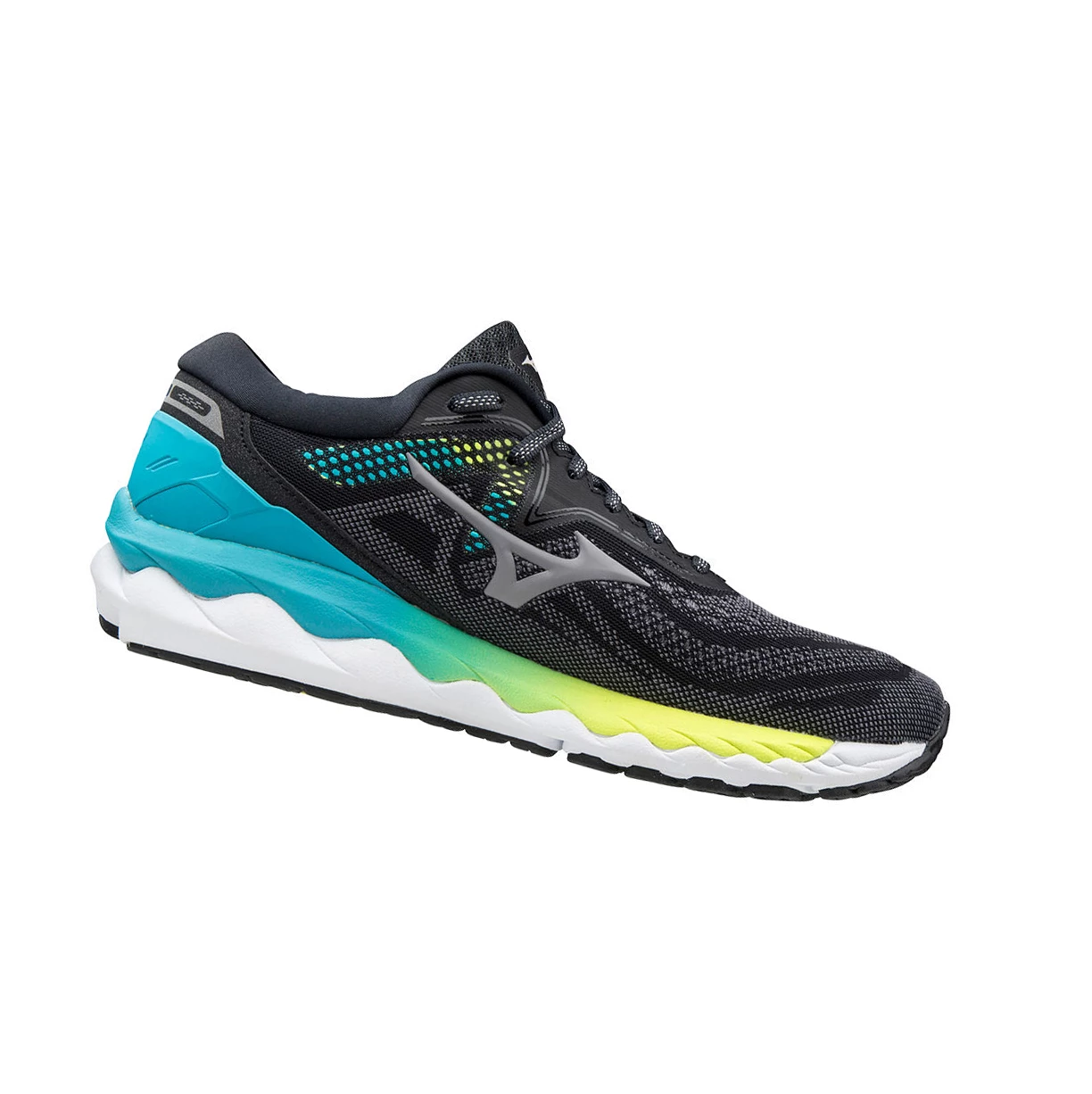 Zapatillas Running Mizuno Wave Sky 4 Mujer Black/Blue | JPX694032