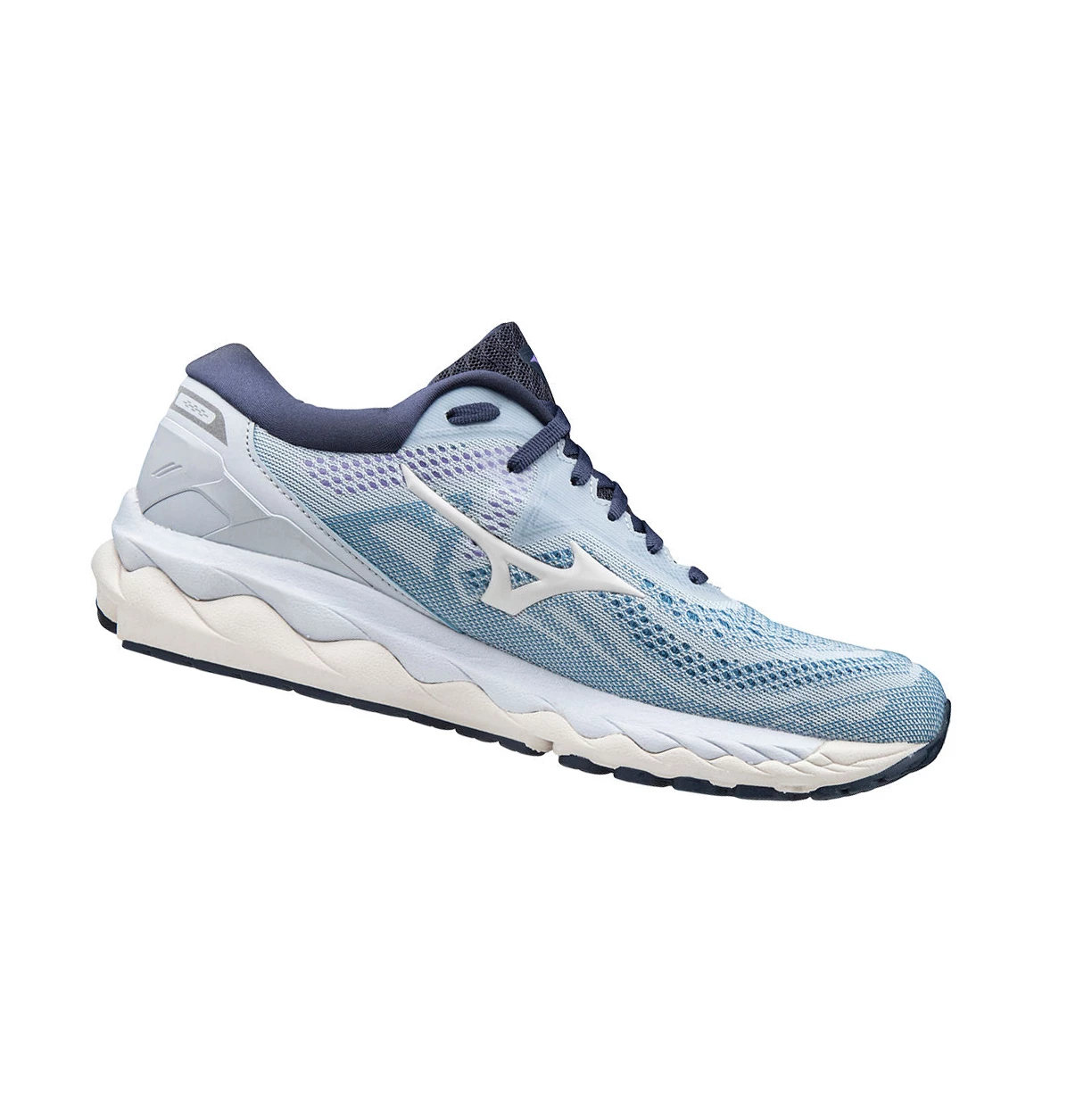 Zapatillas Running Mizuno Wave Sky 4 Mujer White/Indigo | KJR074283