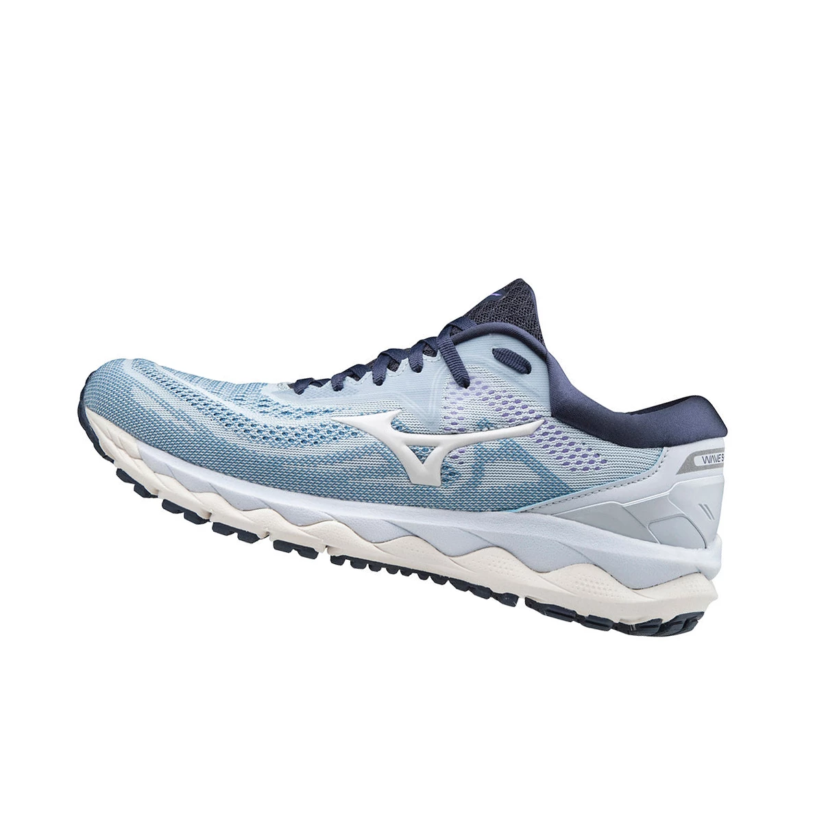 Zapatillas Running Mizuno Wave Sky 4 Mujer White/Indigo | KJR074283