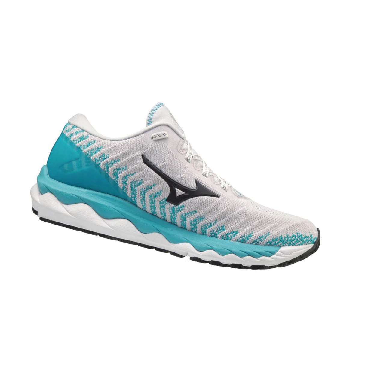 Zapatillas Running Mizuno Wave Sky 4 Waveknitﾙ Mujer White/Blue | JNF285619