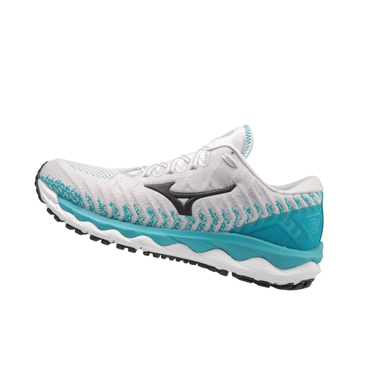 Zapatillas Running Mizuno Wave Sky 4 Waveknitﾙ Mujer White/Blue | JNF285619