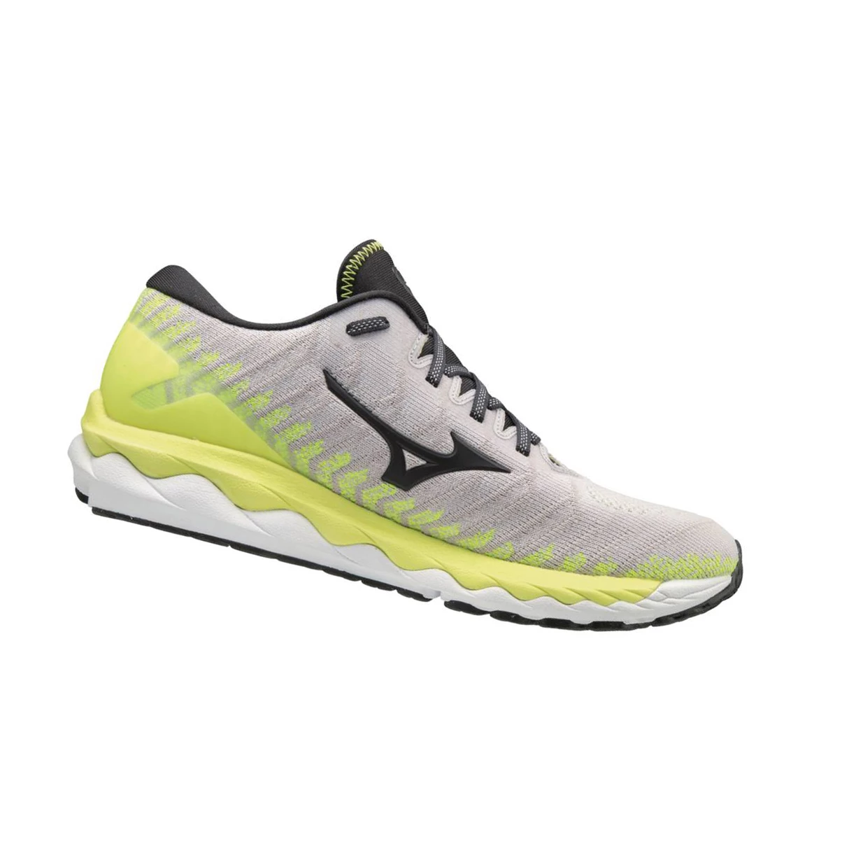 Zapatillas Running Mizuno Wave Sky 4 Waveknitﾙ Hombre White/Yellow | VSZ761390