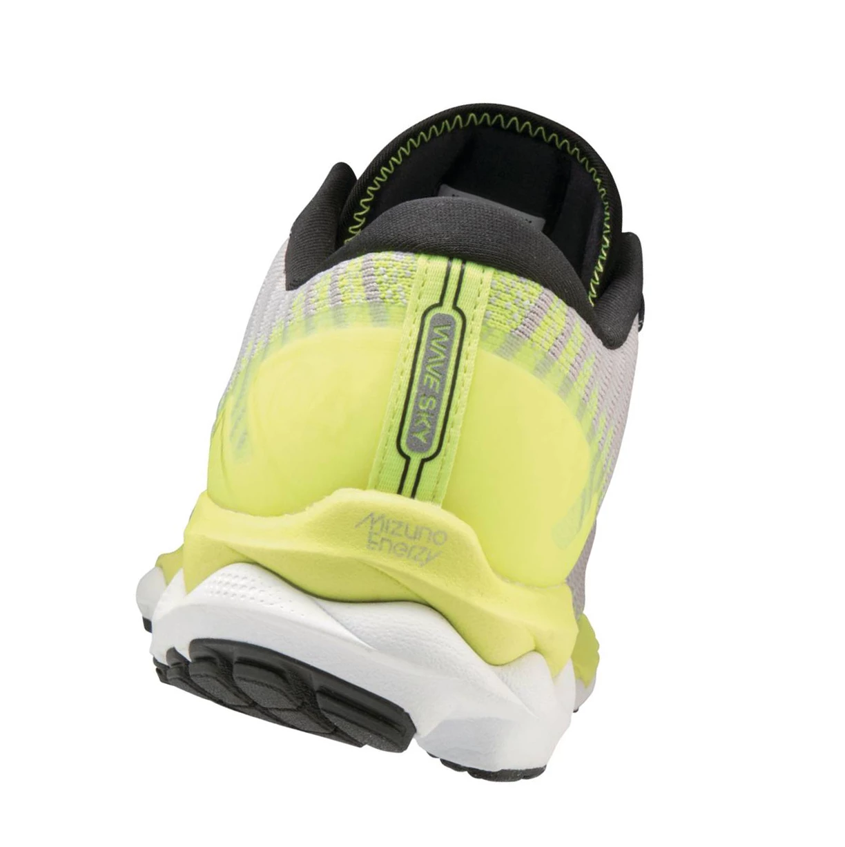 Zapatillas Running Mizuno Wave Sky 4 Waveknitﾙ Hombre White/Yellow | VSZ761390