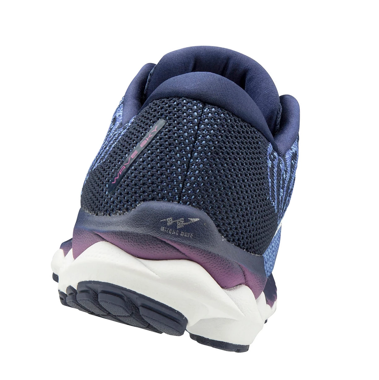 Zapatillas Running Mizuno Wave Sky Waveknit 3 Mujer blue/Purple | IKJ927856