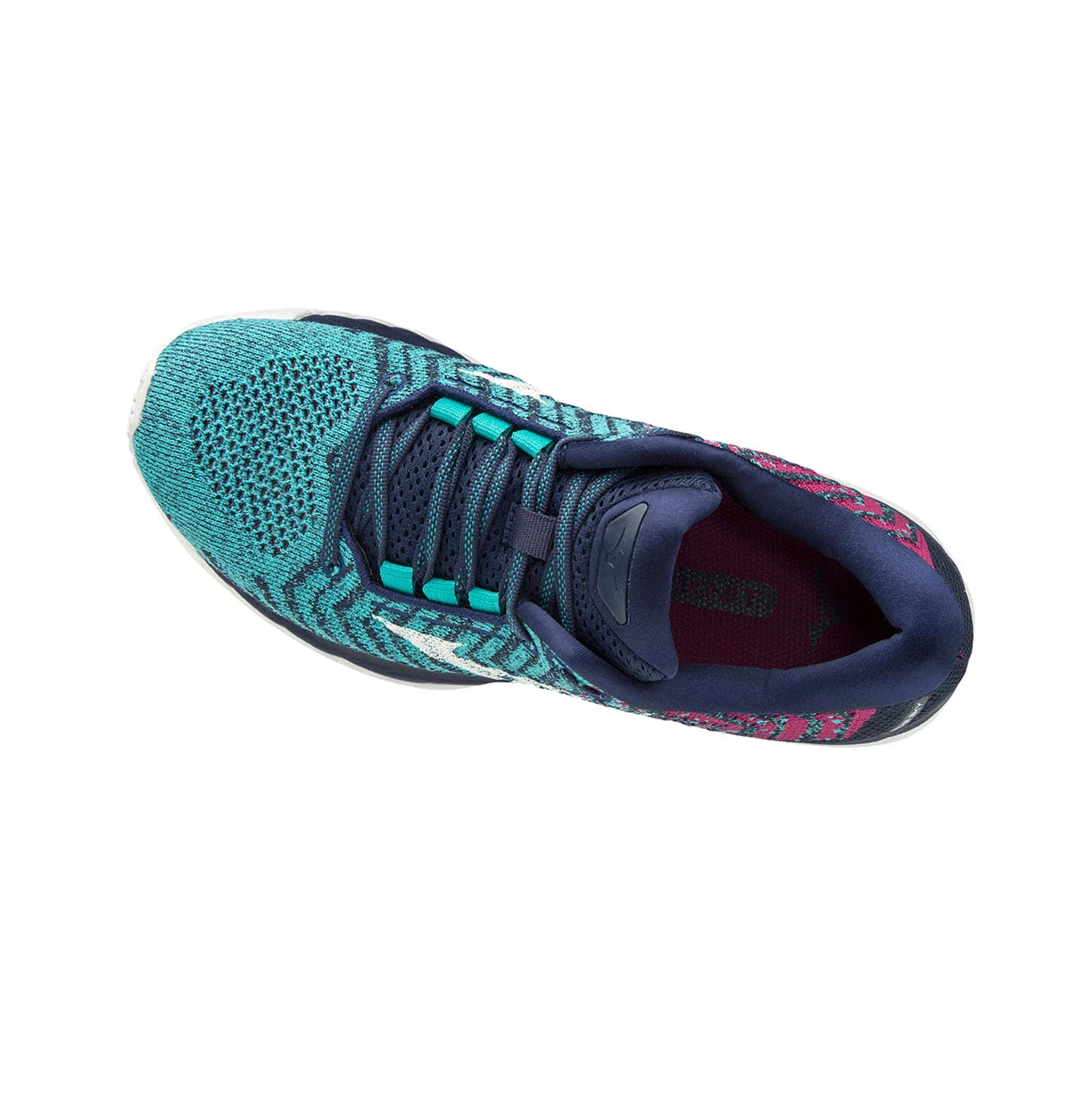 Zapatillas Running Mizuno Wave Sky Waveknit 3 Mujer blue/Purple | IOE107938