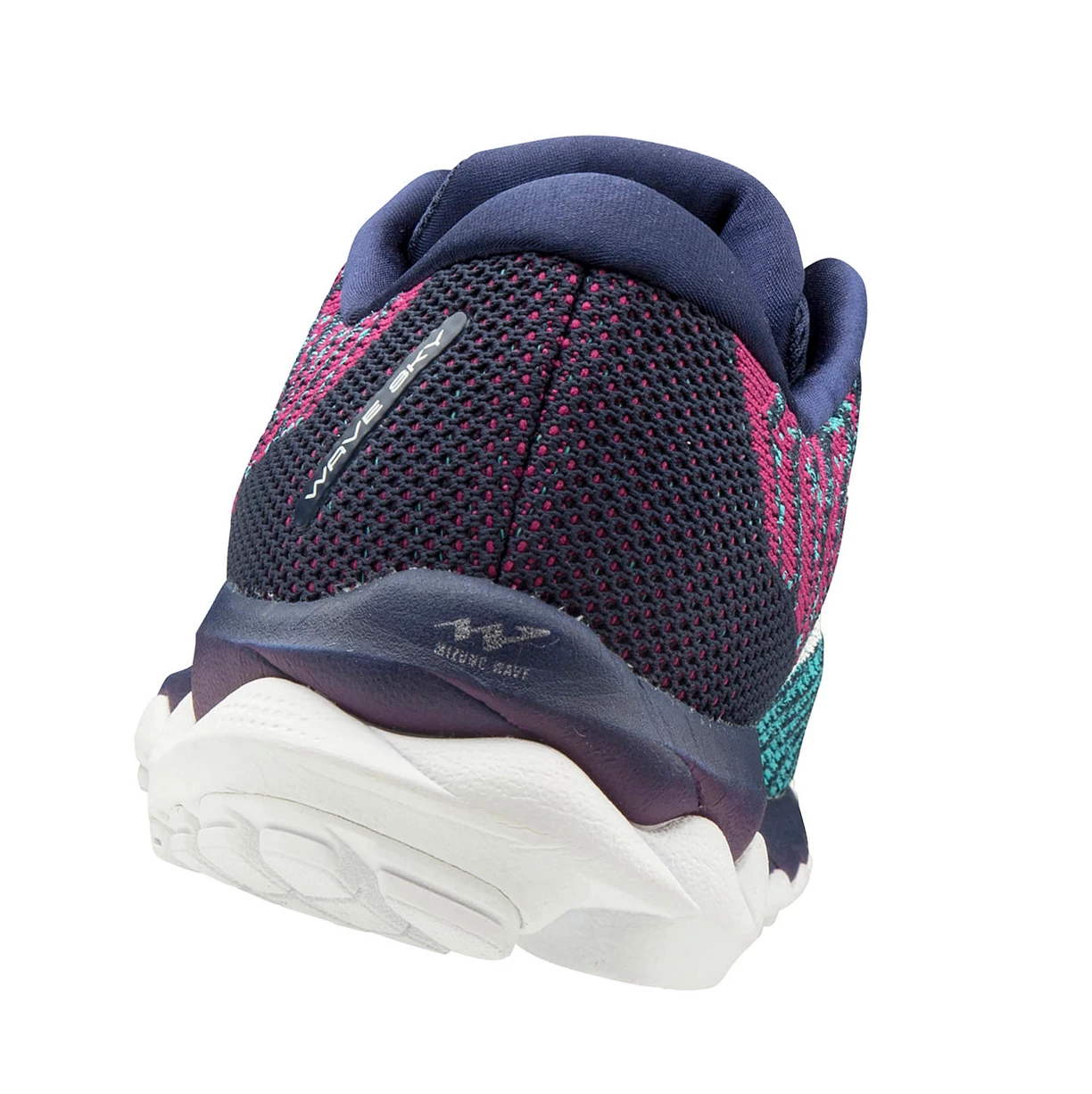 Zapatillas Running Mizuno Wave Sky Waveknit 3 Mujer blue/Purple | IOE107938