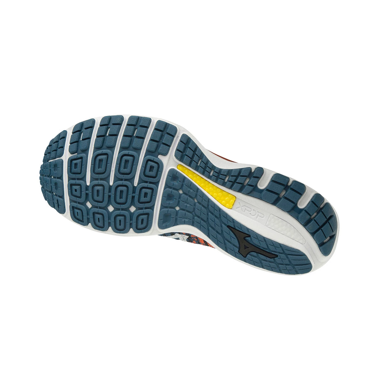 Zapatillas Running Mizuno Wave Sky Waveknit 3 Hombre Blue/White/Brown | QSX348970