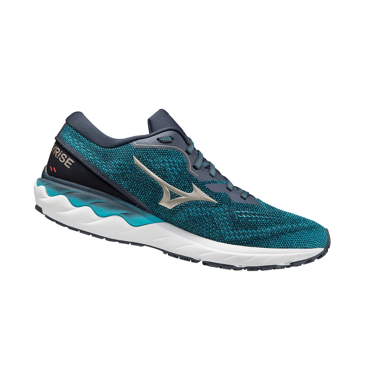 Zapatillas Running Mizuno Wave Skyrise 2 Hombre Turquoise/Platinum | DHR501928