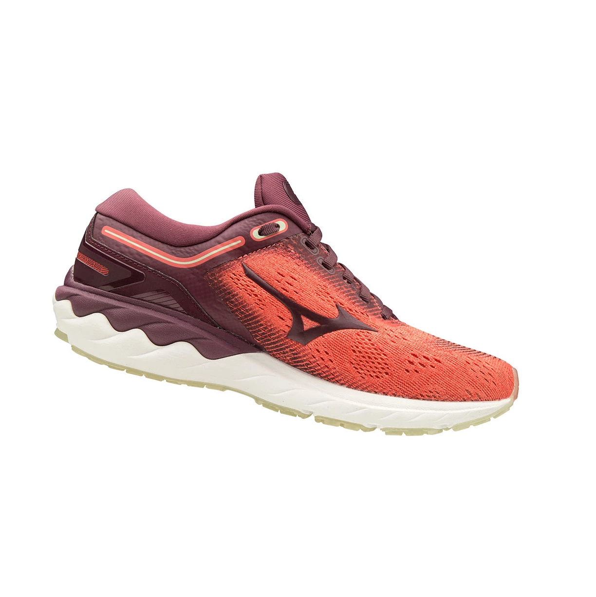 Zapatillas Running Mizuno Wave Skyrise Mujer Orange/Burgundy | DEZ837510