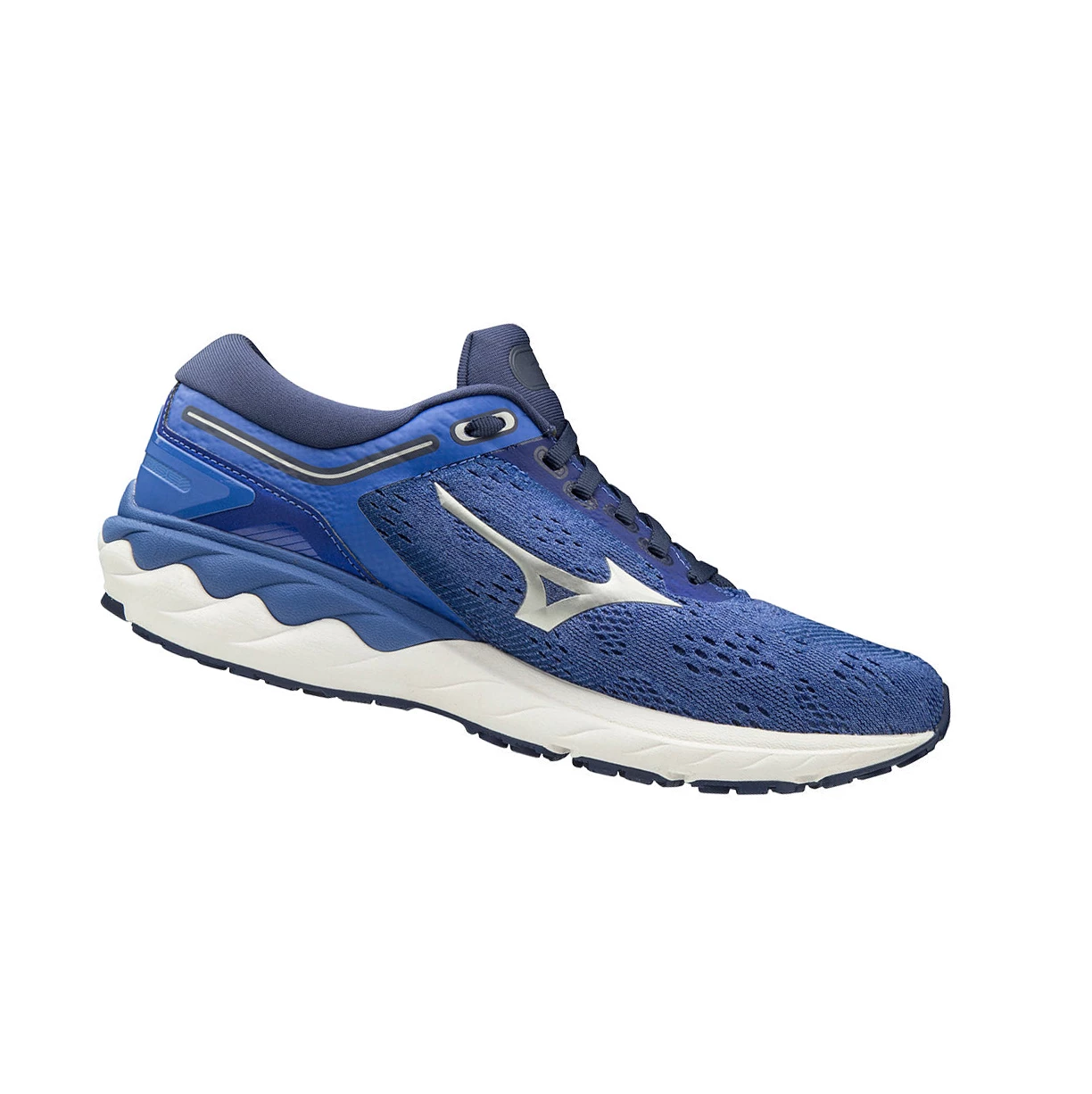 Zapatillas Running Mizuno Wave Skyrise Mujer Blue/Silver | OSW541296