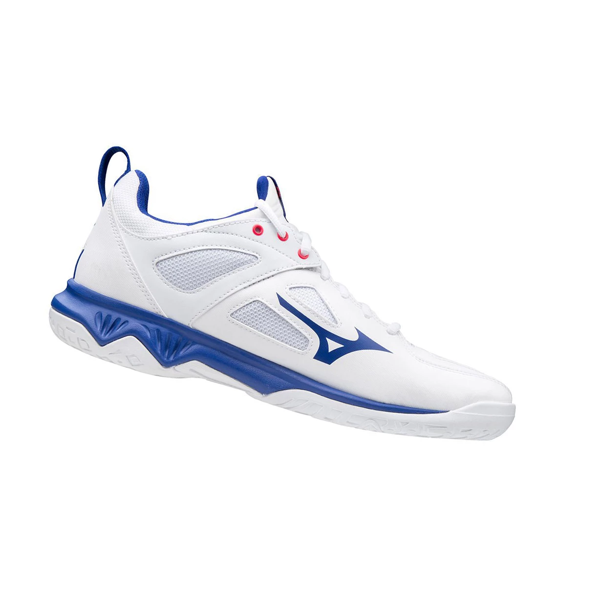 Zapatillas de Balonmano Mizuno Ghost Shadow Mujer White/Blue/Pink | JTB925167