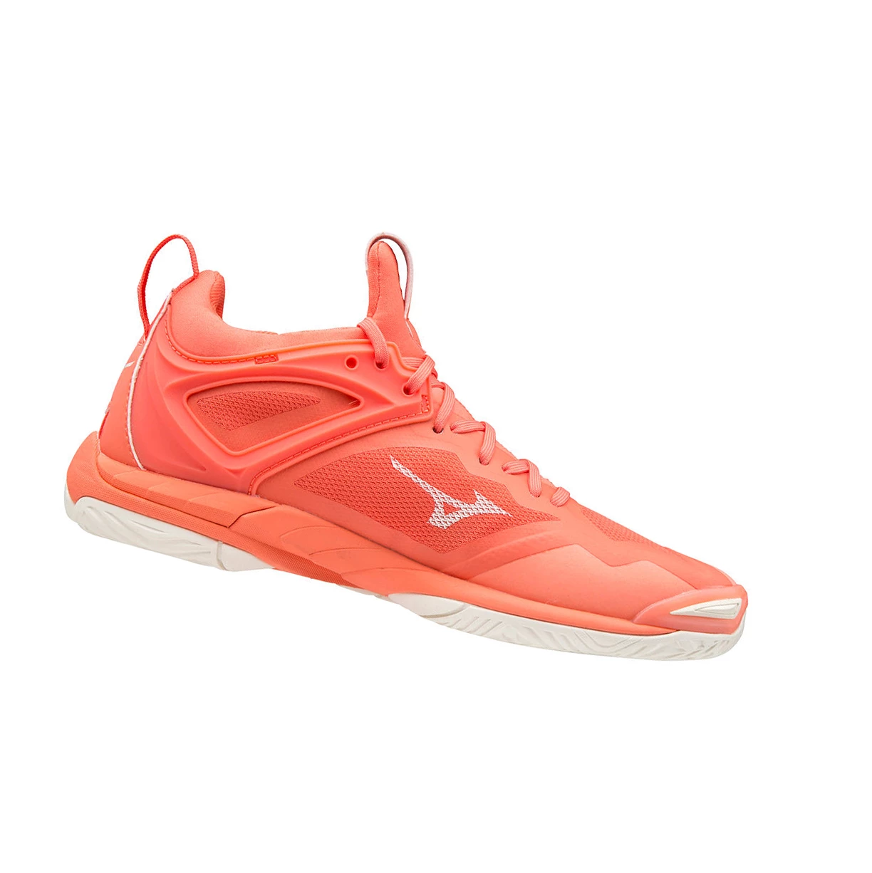 Zapatillas de Balonmano Mizuno Wave Mirage 3 Mujer Coral/white | XUE873296