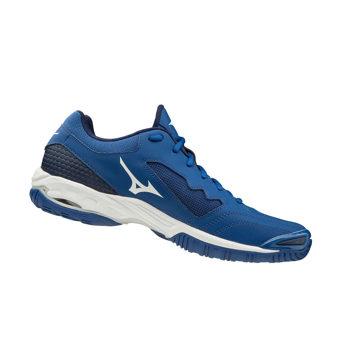 Zapatillas de Balonmano Mizuno Wave Phantom 2 Hombre Blue/White/Blue | GKN378691