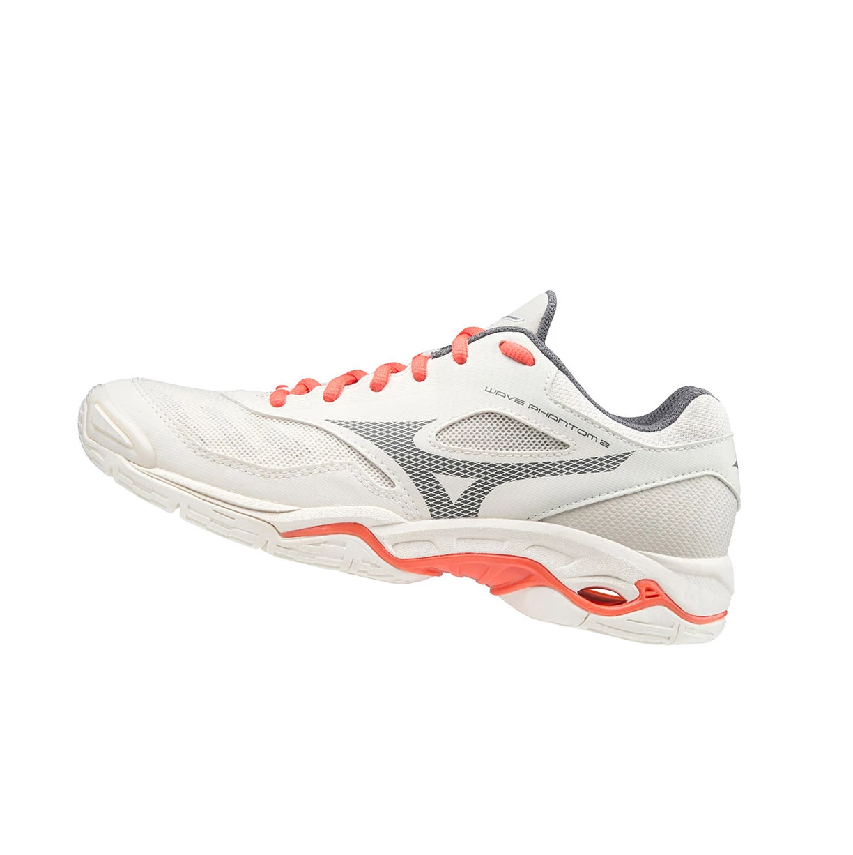 Zapatillas de Balonmano Mizuno Wave Phantom 2 Mujer Blancas | HOU385192