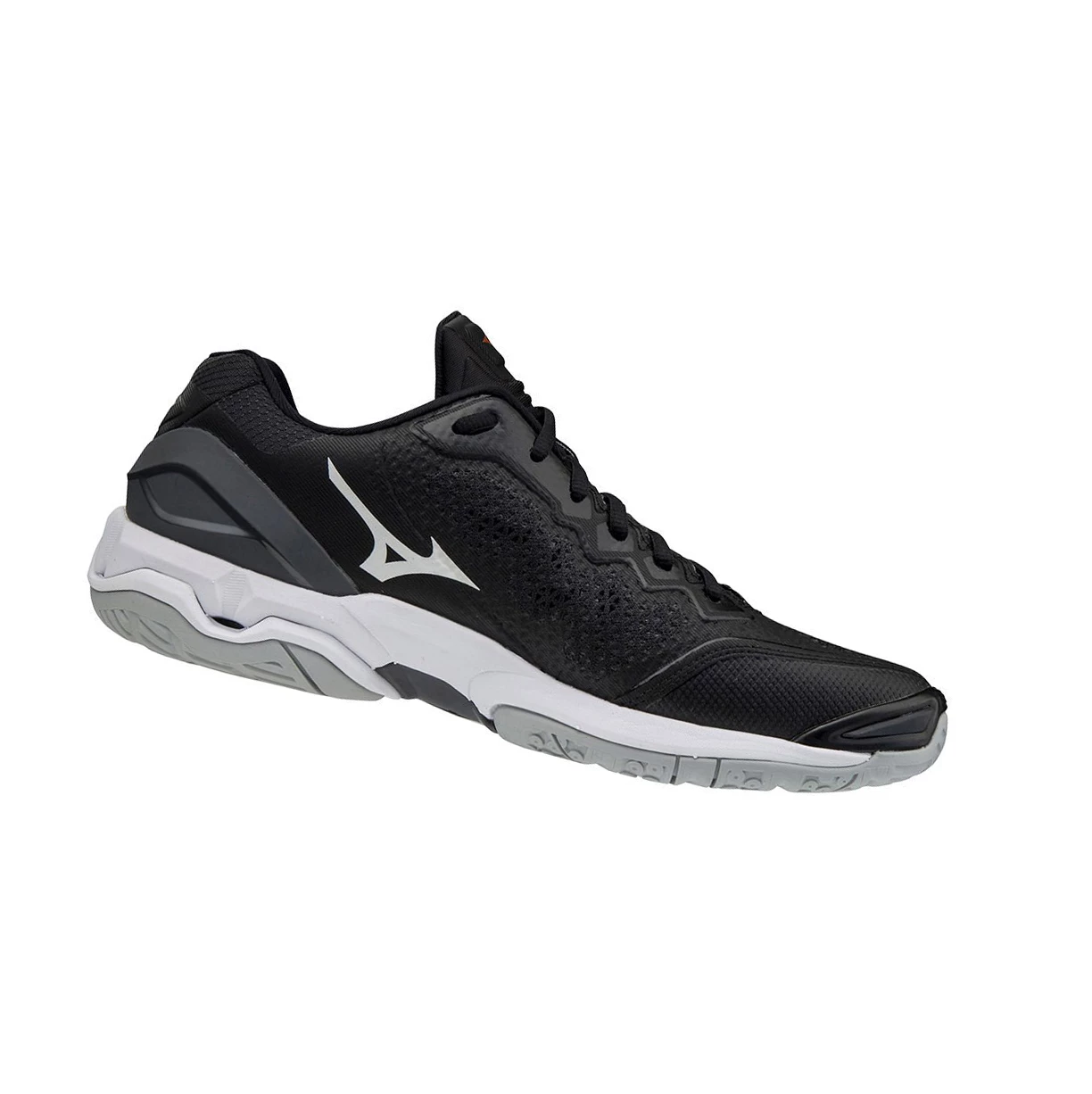 Zapatillas de Balonmano Mizuno Wave Stealth V Mujer Black/White | FAP920761