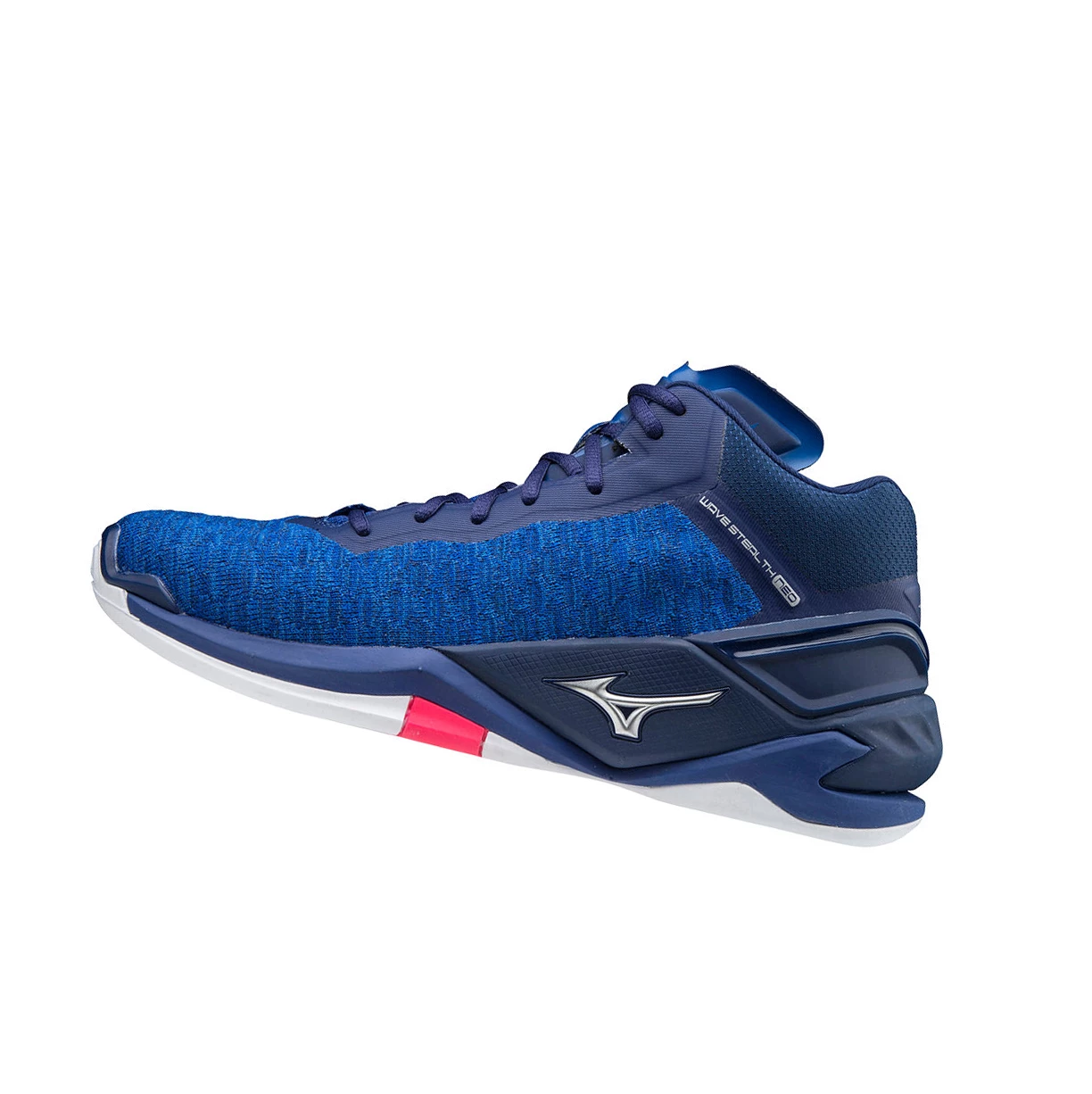 Zapatillas de Balonmano Mizuno Wave Stealth Neo Mid Hombre Blue/Silver/Pink | GPU260413