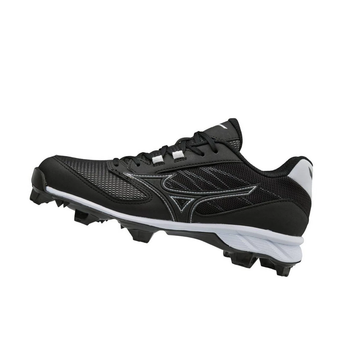 Zapatillas de Beisbol Mizuno 9-spike Advanced Dominant Tpu Molded Hombre Black/White | JNA051847