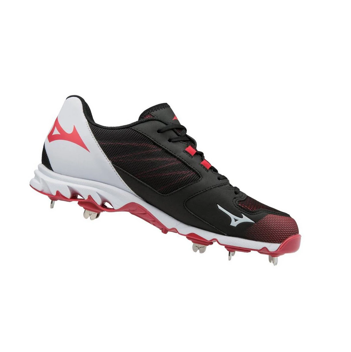 Zapatillas de Beisbol Mizuno 9-spike Dominant 2 Low Metal Hombre Black/Red | BYI897543