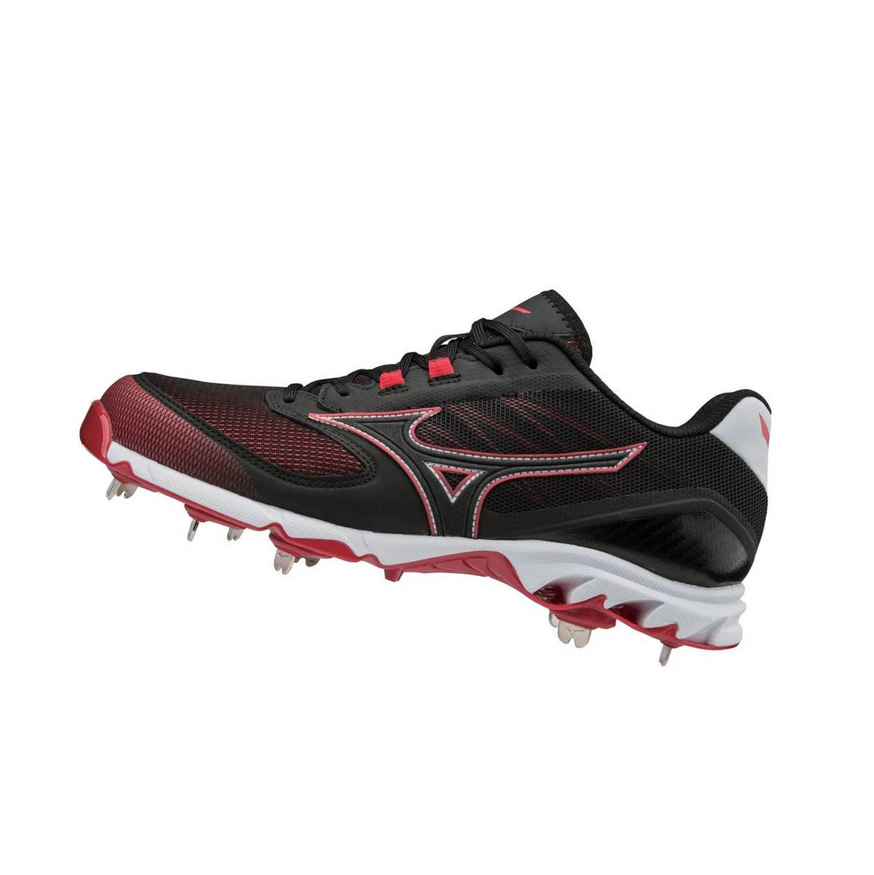 Zapatillas de Beisbol Mizuno 9-spike Dominant 2 Low Metal Hombre Black/Red | BYI897543