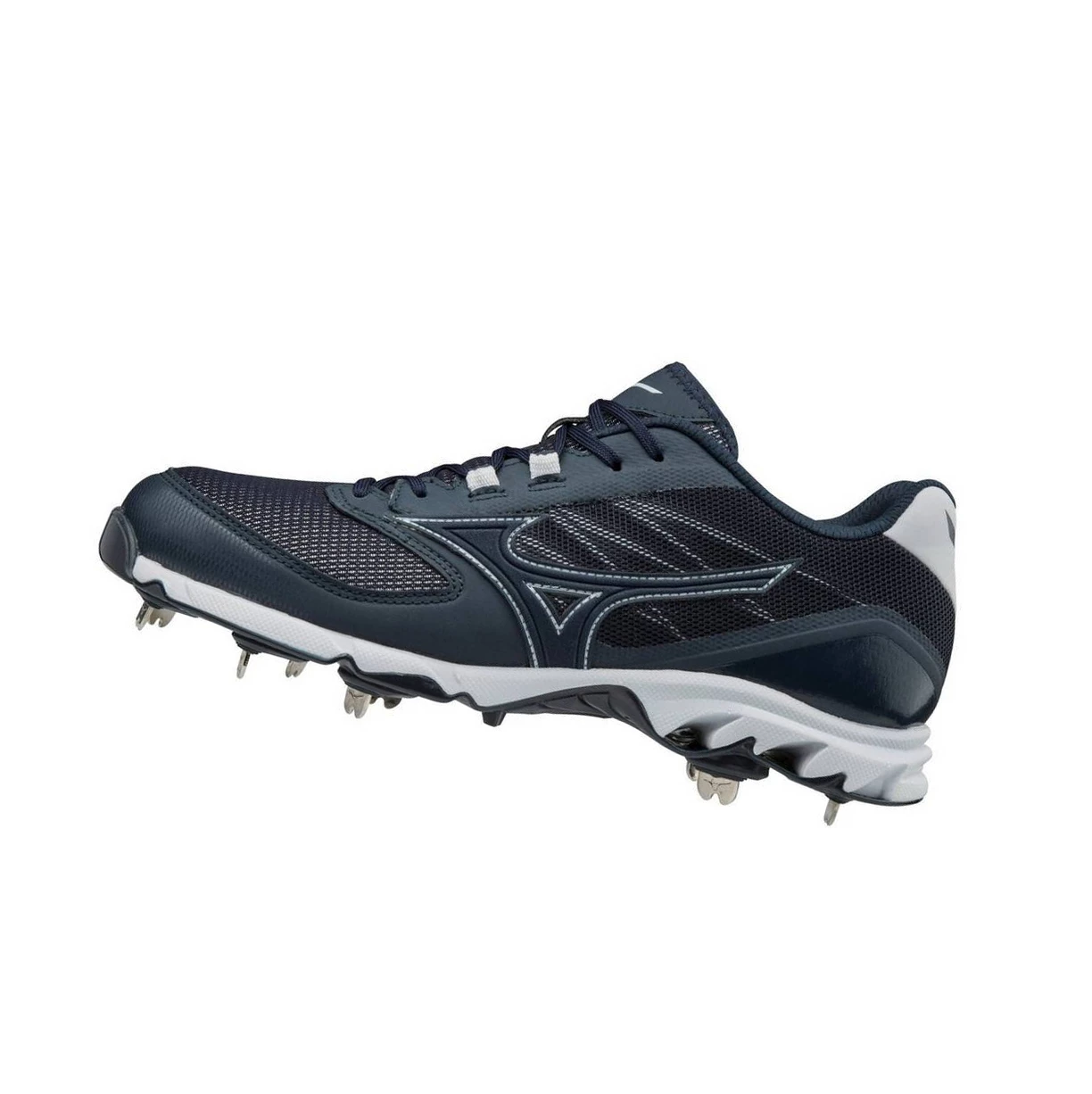 Zapatillas de Beisbol Mizuno 9-spike Dominant 2 Low Metal Hombre Navy/White | EOL543891