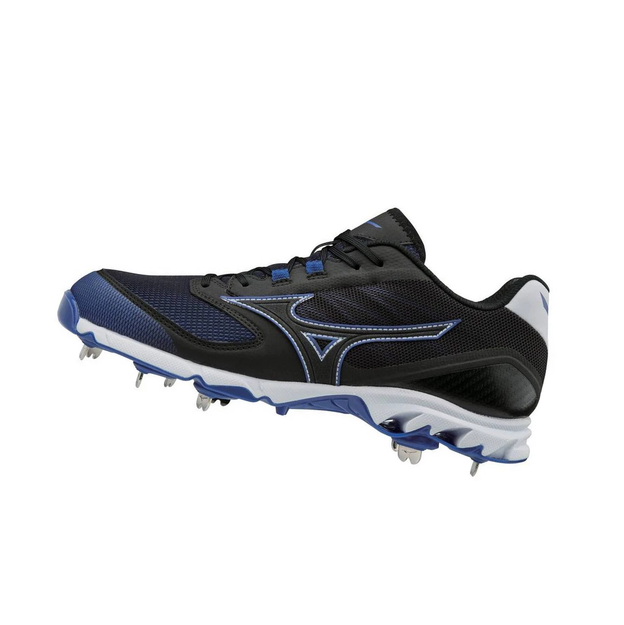 Zapatillas de Beisbol Mizuno 9-spike Dominant 2 Low Metal Hombre Black/Royal | JMR608259