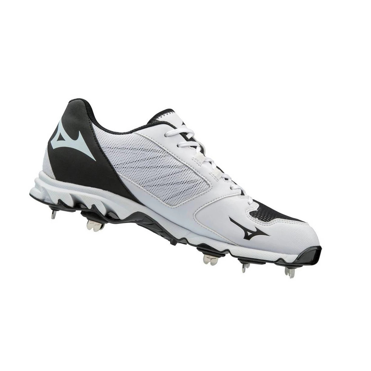 Zapatillas de Beisbol Mizuno 9-spike Dominant 2 Low Metal Hombre White/Black | YNR765184