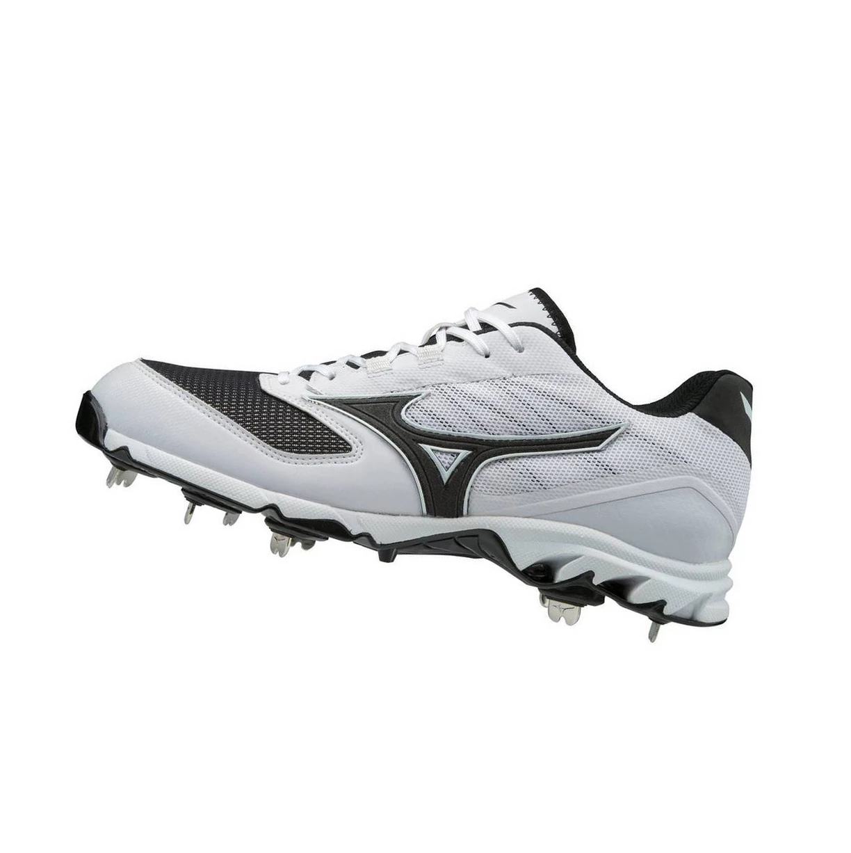 Zapatillas de Beisbol Mizuno 9-spike Dominant 2 Low Metal Hombre White/Black | YNR765184