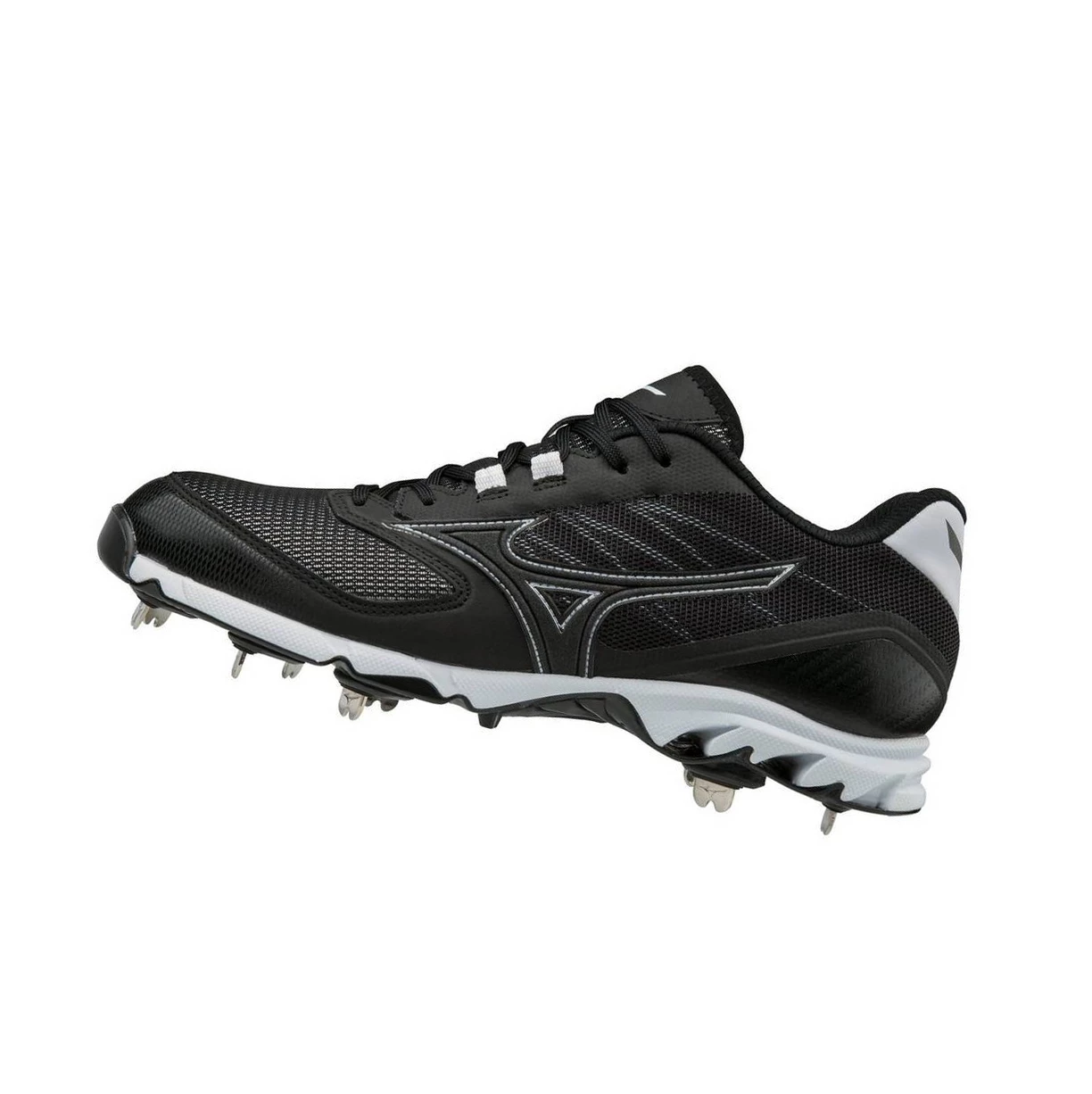 Zapatillas de Beisbol Mizuno 9-spike Dominant 2 Low Metal Hombre Black/White | ZJF012946