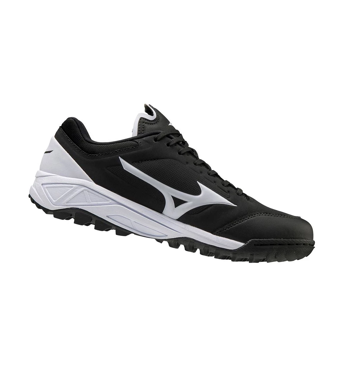 Zapatillas de Beisbol Mizuno Dominant 3 All Surface Turf Mujer Black/White | XGQ834519